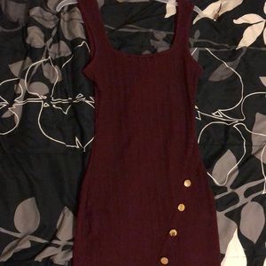 Maroon dress